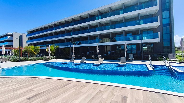 Studio no Beach Class Summer Residence (B15-6)