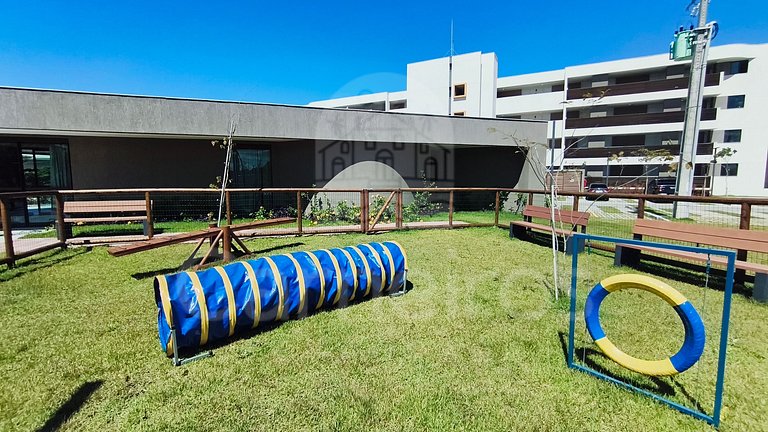 Studio em Resort | Vista Piscina (A06-3)