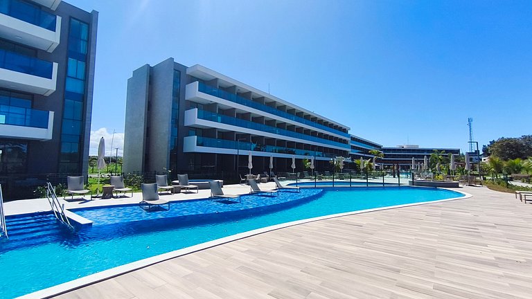 Studio no Beach Class Summer Residence (B15-6)
