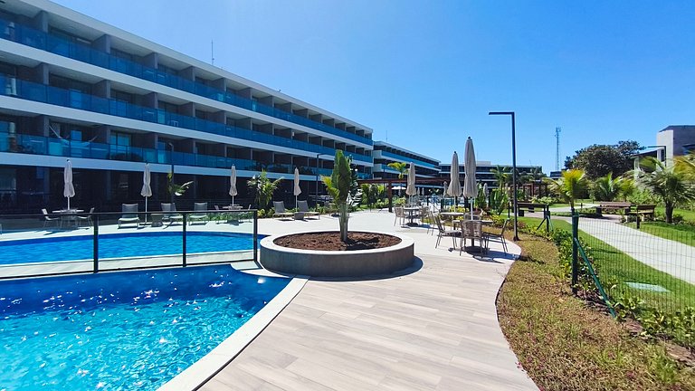 Studio no Beach Class Summer Residence (B15-6)