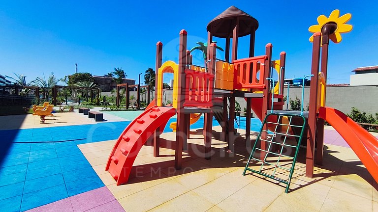 Studio em Resort | Vista Piscina (A06-3)