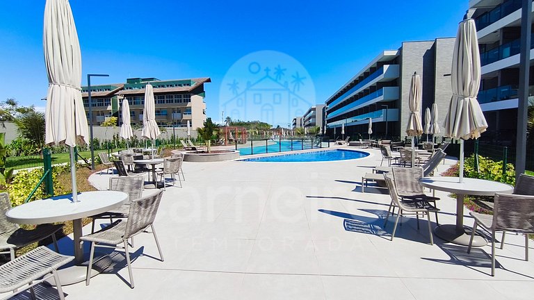 Flat no Beach Class Summer Residence (C12-5)