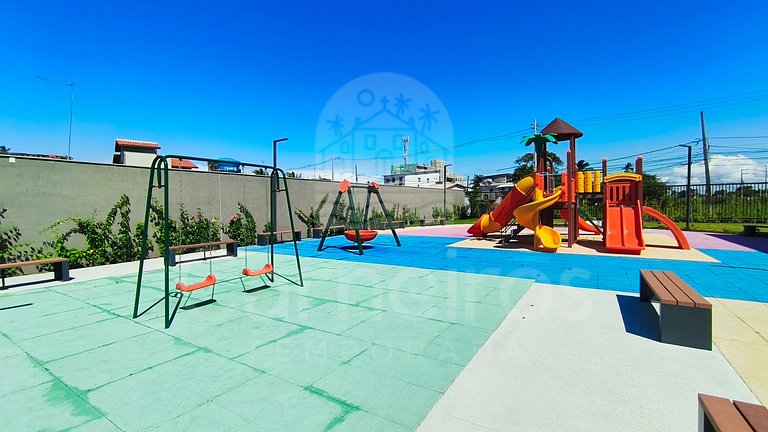 Studio em Resort | Vista Piscina (A06-3)