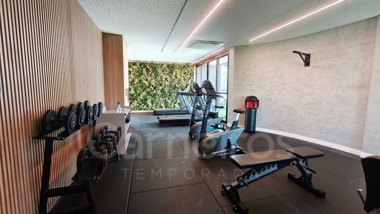 Studio em Resort | Vista Piscina (A06-3)