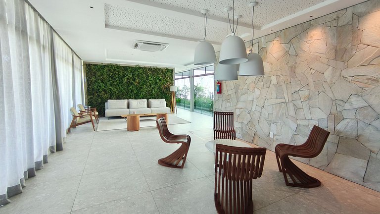 Studio no Beach Class Summer Residence (B15-6)
