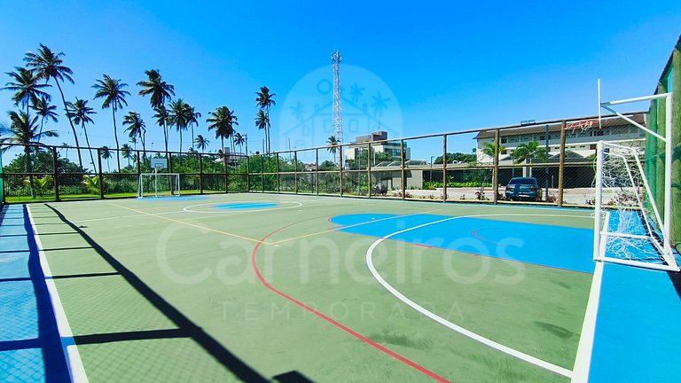 Studio em Resort | Vista Piscina (A06-3)