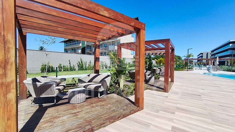 Flat no Beach Class Summer Residence (A07-3)