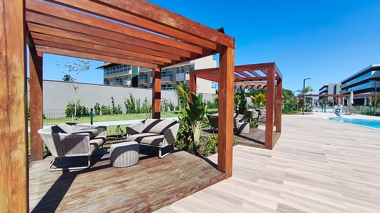 Studio no Beach Class Summer Residence (B15-6)
