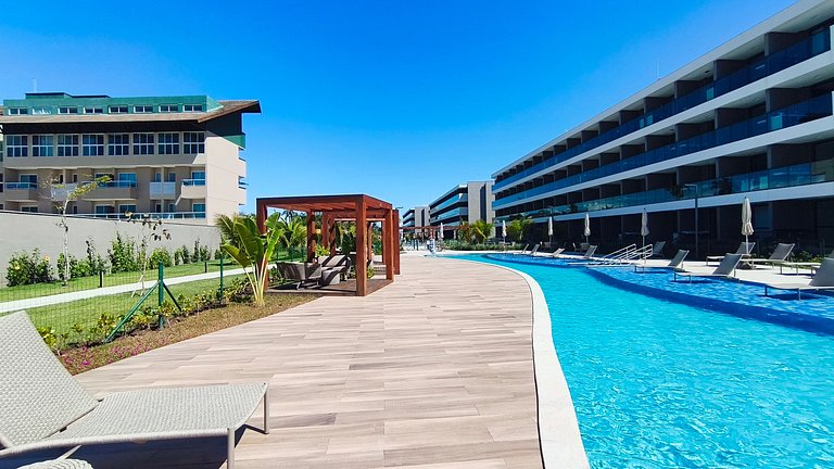 Studio no Beach Class Summer Residence (B15-6)
