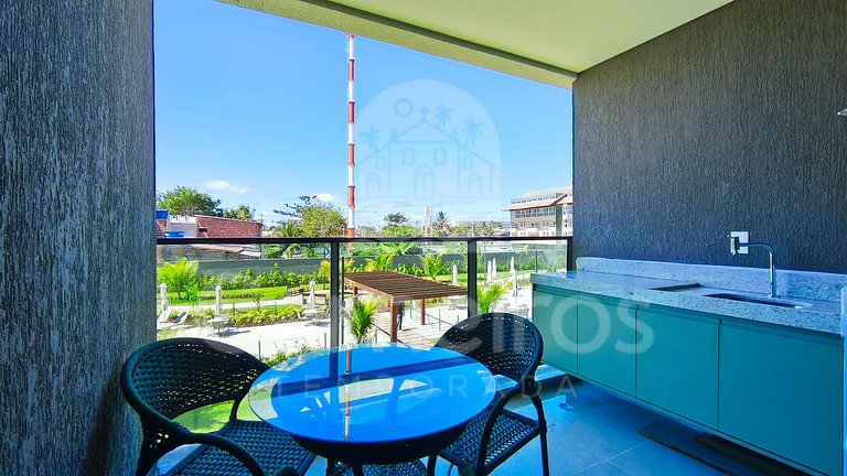 Flat no Beach Class Summer Residence (A07-3)