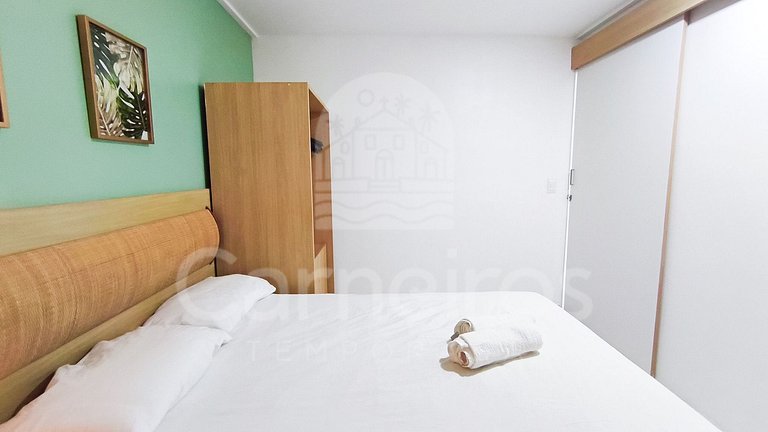 Flat 1 Quarto no Beach Class Muro Alto, Porto de Galinhas