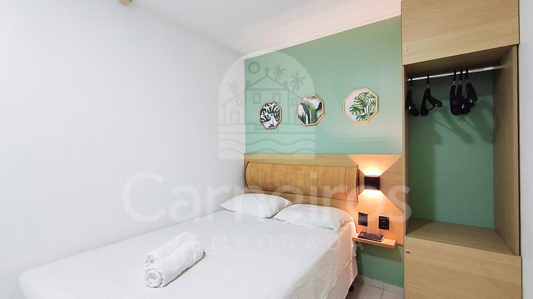 Flat 1 Quarto no Beach Class Muro Alto, Porto de Galinhas