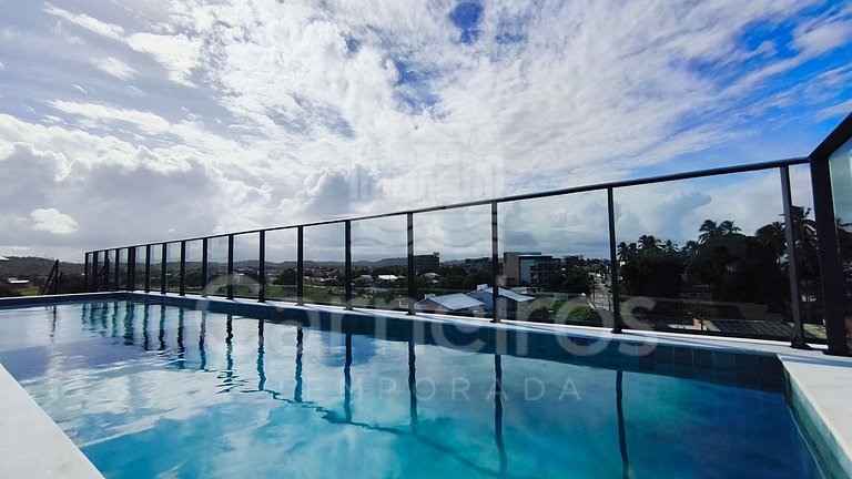 Studio no Nawa Residence - Praia de Tamandaré(A04)