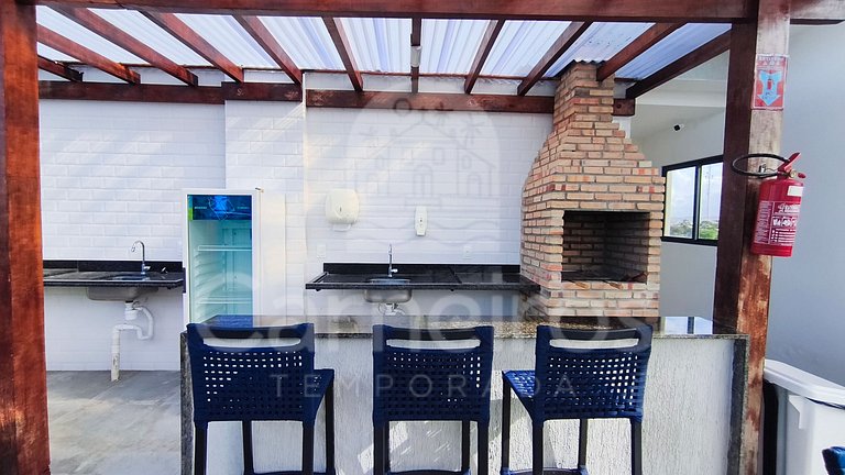 Studio no Nawa Residence - Praia de Tamandaré(A03)