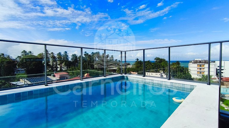Studio no Nawa Residence - Praia de Tamandaré(A03)
