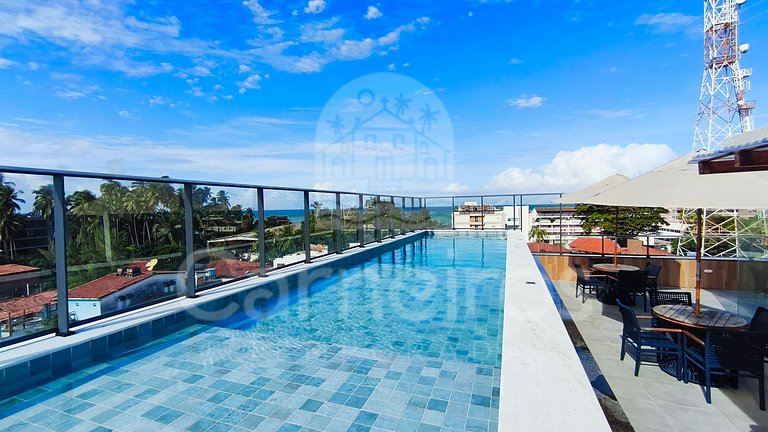 Studio no Nawa Residence - Praia de Tamandaré(A03)