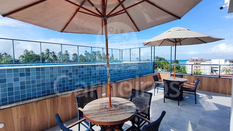 Studio no Nawa Residence - Praia de Tamandaré(A04)