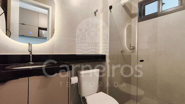 Studio no Nawa Residence - Praia de Tamandaré(A03)