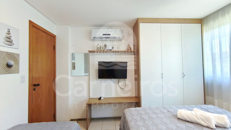 Flat 1 quarto no Marulhos Suites Resort (C07-1)