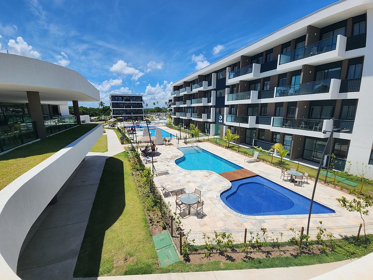 Porto de Galinhas | Stúdio | Vista Piscina (020-C)