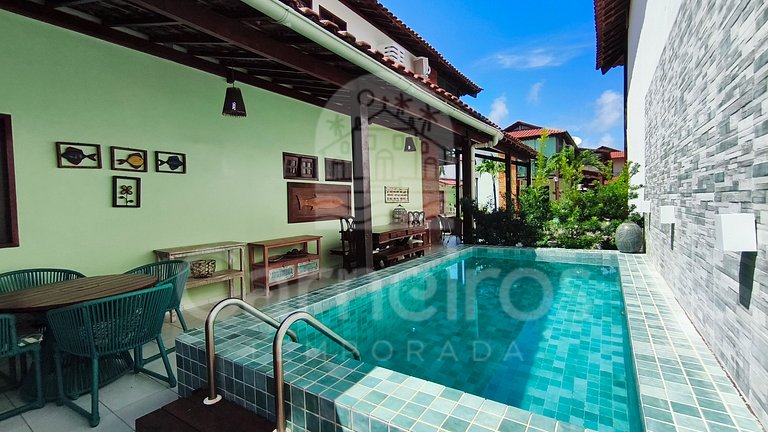 Casa completa na Praia dos Carneiros (B6)