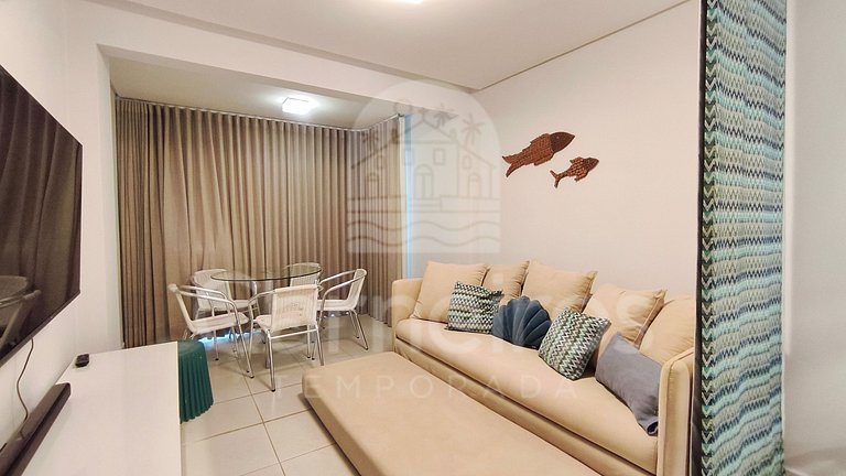 Flat 01 Quarto - Carneiros Beach Resort (B17-4)