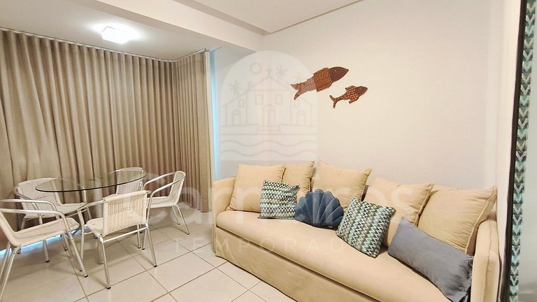Flat 01 Quarto - Carneiros Beach Resort (B17-4)
