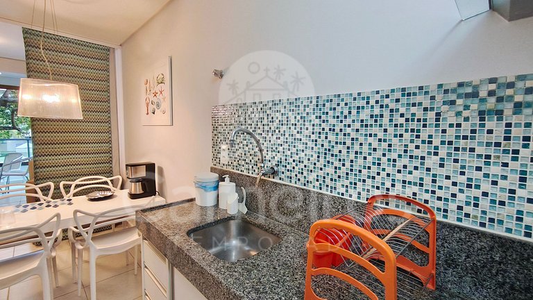 Flat 01 Quarto - Carneiros Beach Resort (B17-4)