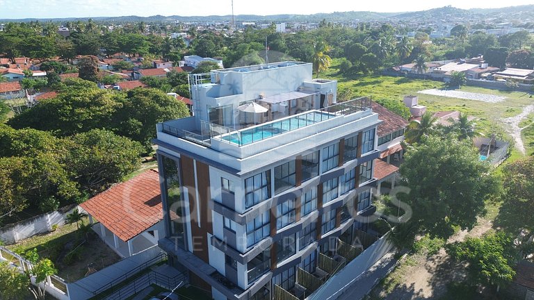 Studio no Nawa Residence - Praia de Tamandaré(A04)