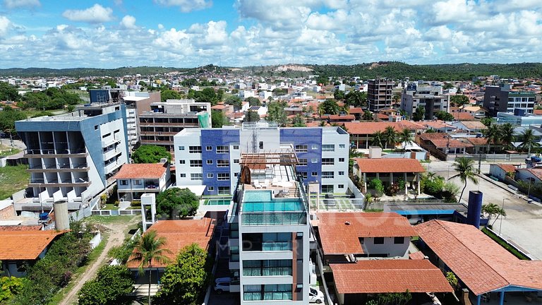 Studio no Rooftop Tamandaré - (C01) - Melhor local para banh