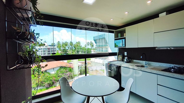 Studio no Rooftop - Praia de Tamandaré (C04)