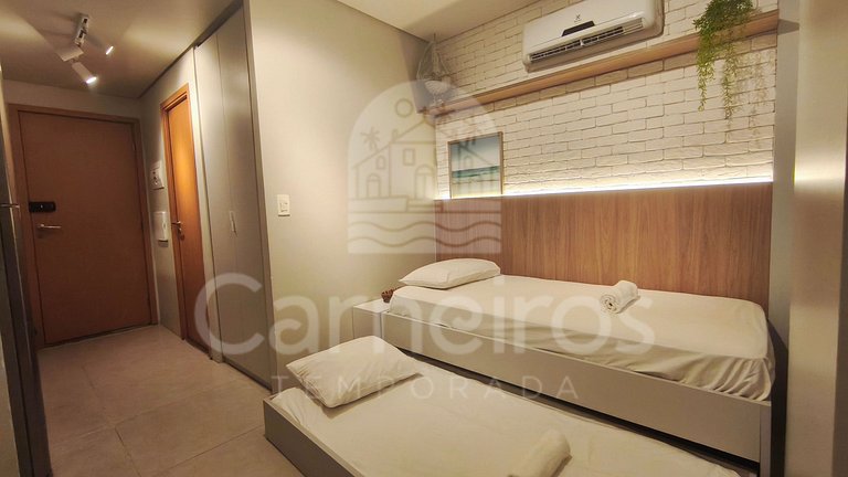 Flat 1 Quarto - Eco Resort Praia dos Carneiros (B26-3)