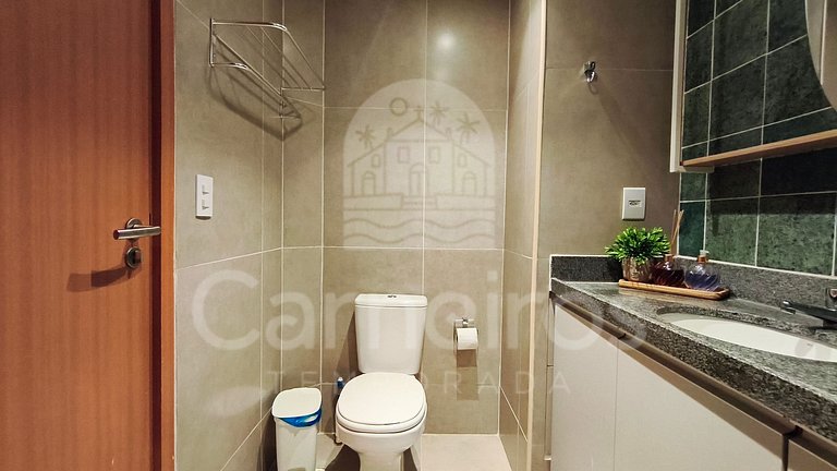 Flat 1 Quarto - Eco Resort Praia dos Carneiros (B26-3)