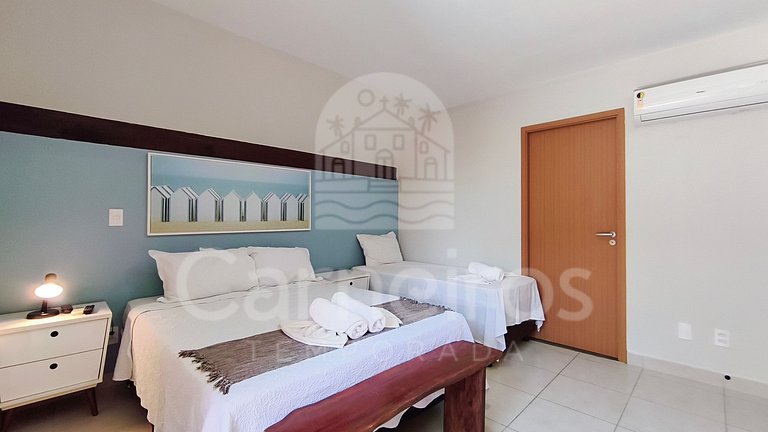 Bangalô para 08 Pessoas - Praia dos Carneiros (B9)