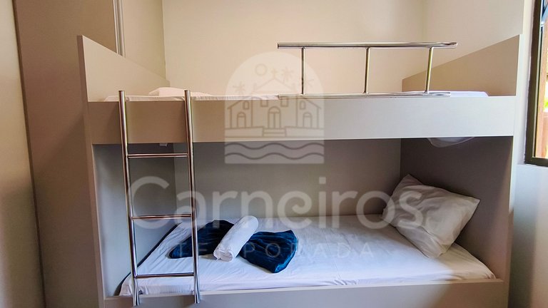 Bangalô para 08 Pessoas - Praia dos Carneiros (B9)