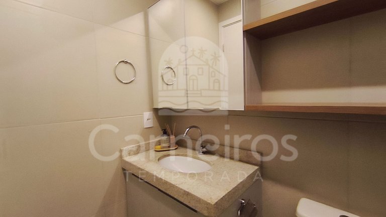 Flat no Açores - Pé na Areia de Tamandaré (B08)