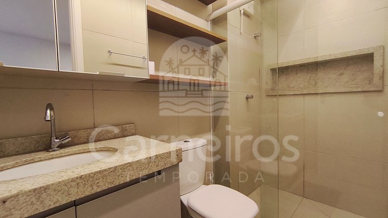 Flat no Açores - Pé na Areia de Tamandaré (B08)