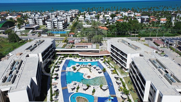 Studio Completo no Malia Beach (C15-1)