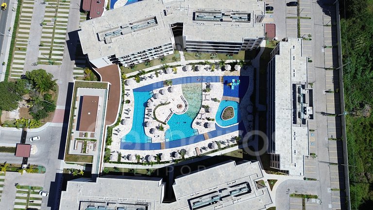 Studio Completo no Malia Beach (C15-1)