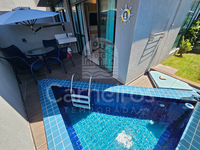 01 Quarto - Piscina Privativa - Cupe Summer (X2)