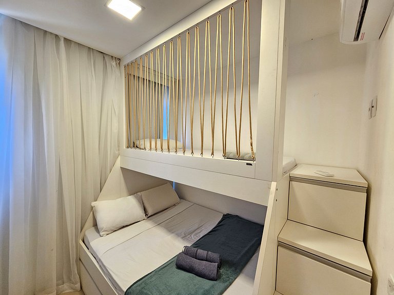 Cupe Summer: Flat Garden Exclusivo e Piscina (X2)