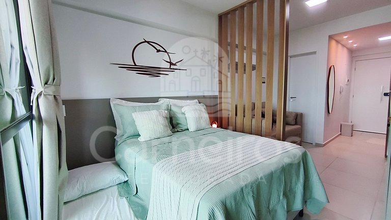 Studio no Açores - Pé na Areia de Tamandaré (C20)