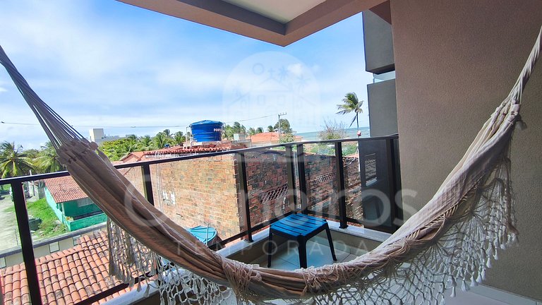 Flat no Açores - Pé na Areia de Tamandaré (B08)