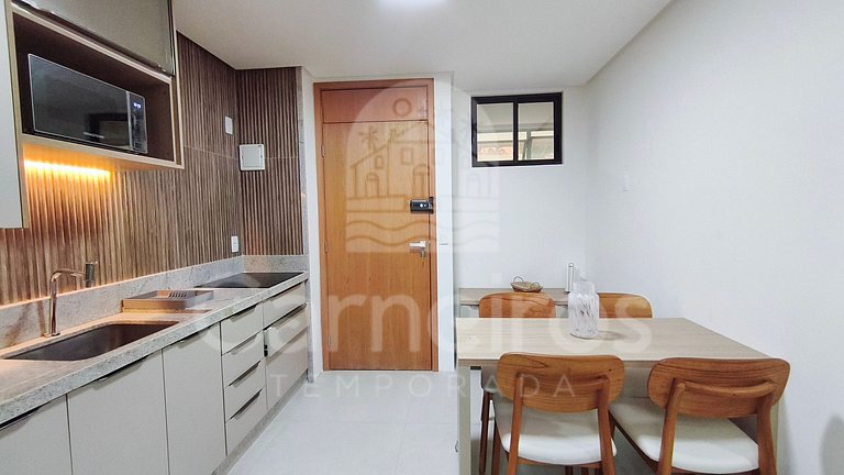 Flat 02 Quartos no Amura Carneiros (B02-1)