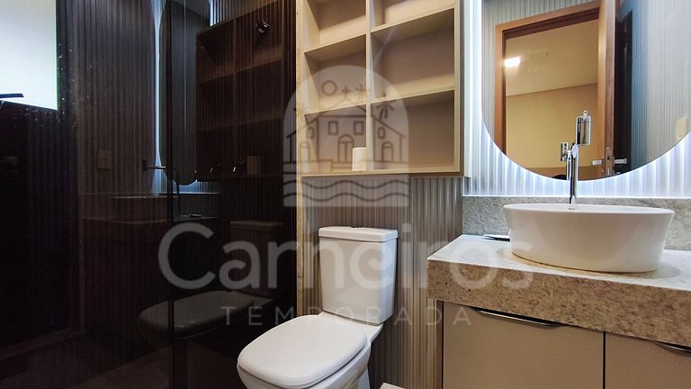 Flat 02 Quartos no Amura Carneiros (B02-1)