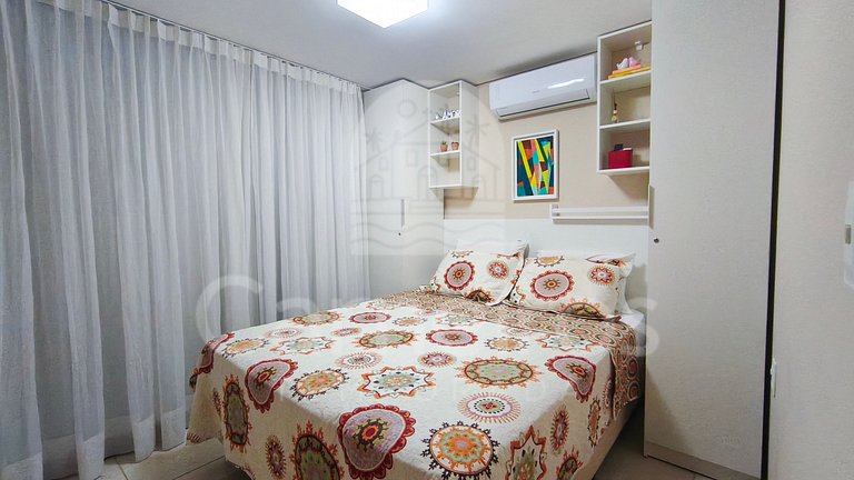Flat Studio no Club Meridional Carneiros (B3-4PP)