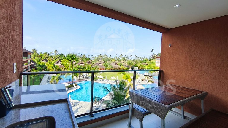 Flat 1 Quarto - Eco Resort Praia dos Carneiros (A21-3)