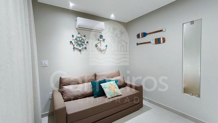 Flat 1 Quarto - Eco Resort Praia dos Carneiros (A21-3)