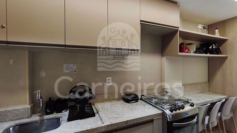 Flat 1 Quarto - Eco Resort Praia dos Carneiros (A21-3)