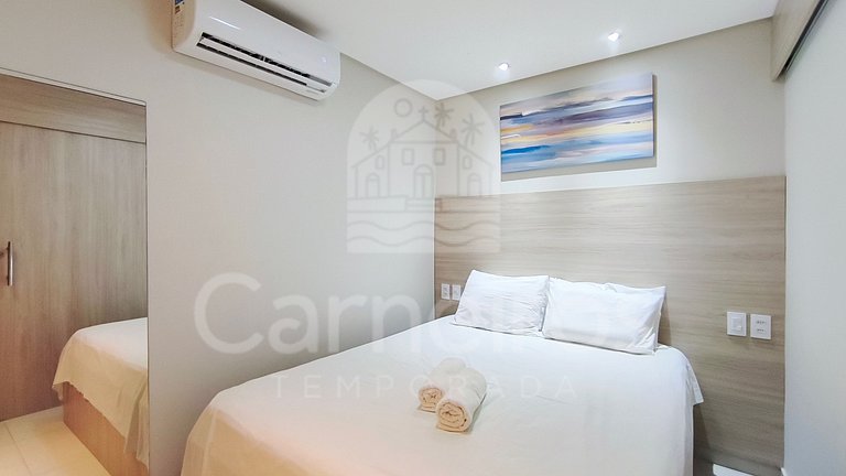 Flat 1 Quarto - Eco Resort Praia dos Carneiros (A21-3)